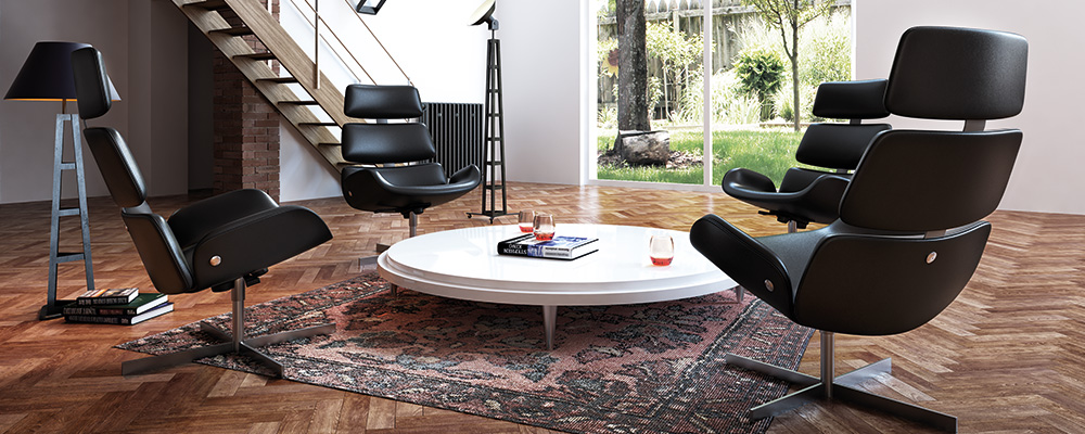 Læderstole behandlet med CAVO Læderpleje