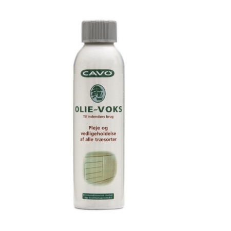 CAVO Olie voks er specielt udviklet til opfriskning og pleje af allerede olie-, lud-, eller voksbehandlede overflader